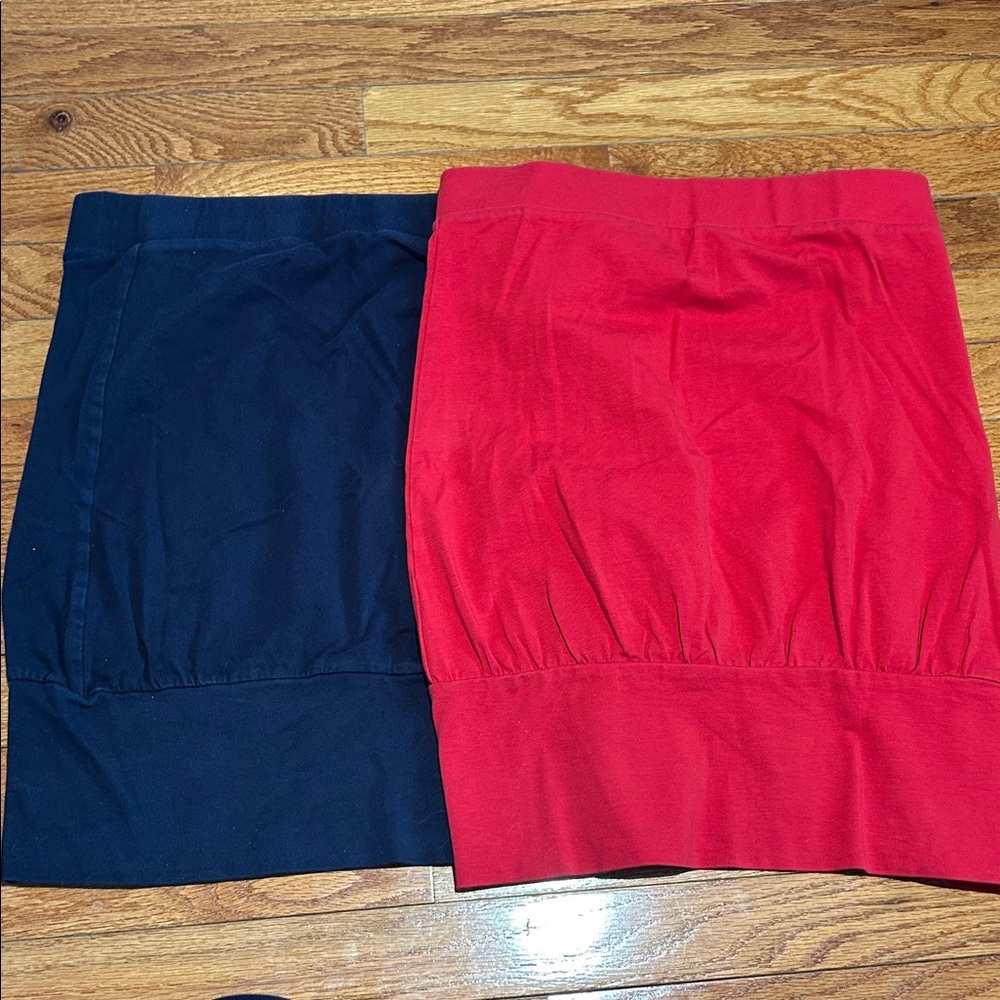 Victoria's Secret Red and Black tub tops
